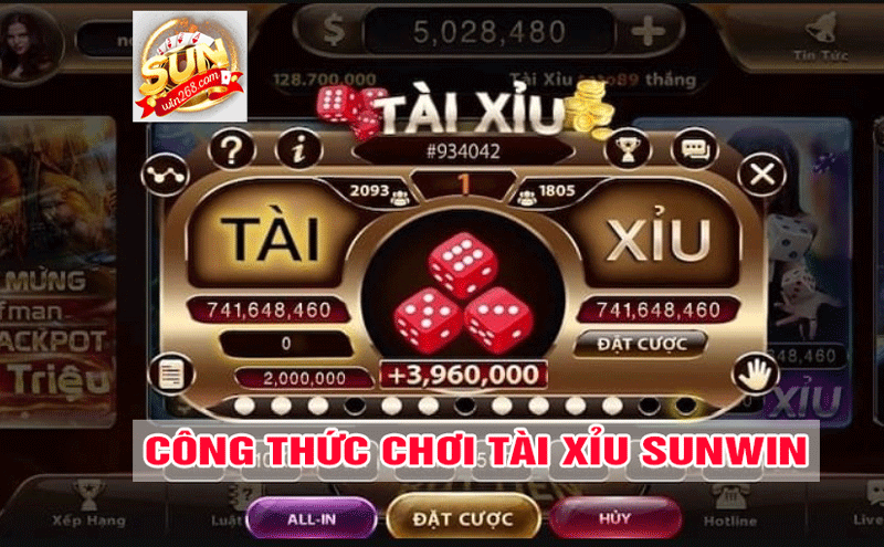 Top 6 Công thức Bắt Cầu Tài Xỉu Sunwin Dễ Trúng Thưởng 3 cong thuc choi tai xiu sunwin chuan