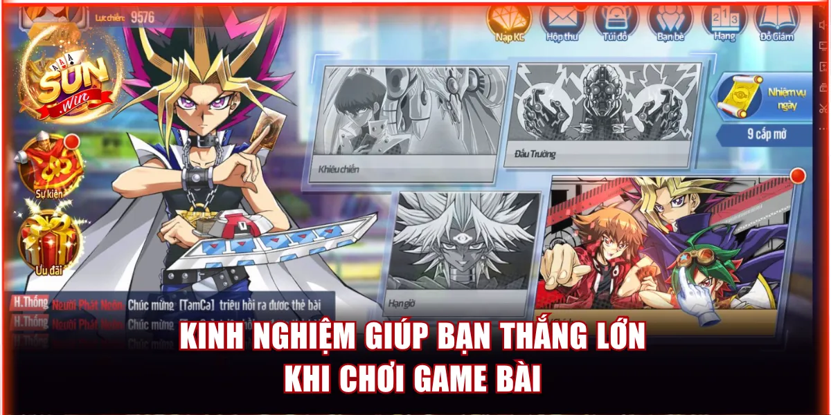 Top Game Đấu Bài Ma Thuật - Khám Phá Đỉnh Cao Trí Tuệ 4 Kinh nghiệm giúp bạn thắng lớn khi chơi game bài
